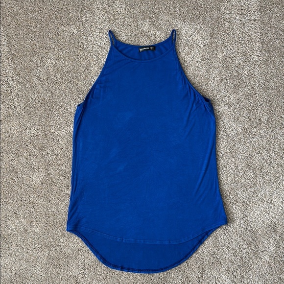 LouKeith Halter Racerback Tank Top - Picture 1 of 11